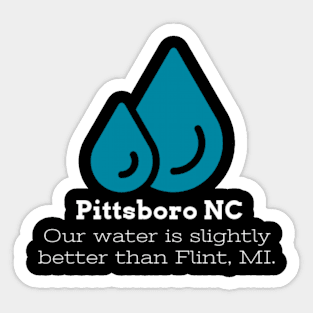 Pittsboro Water Sticker